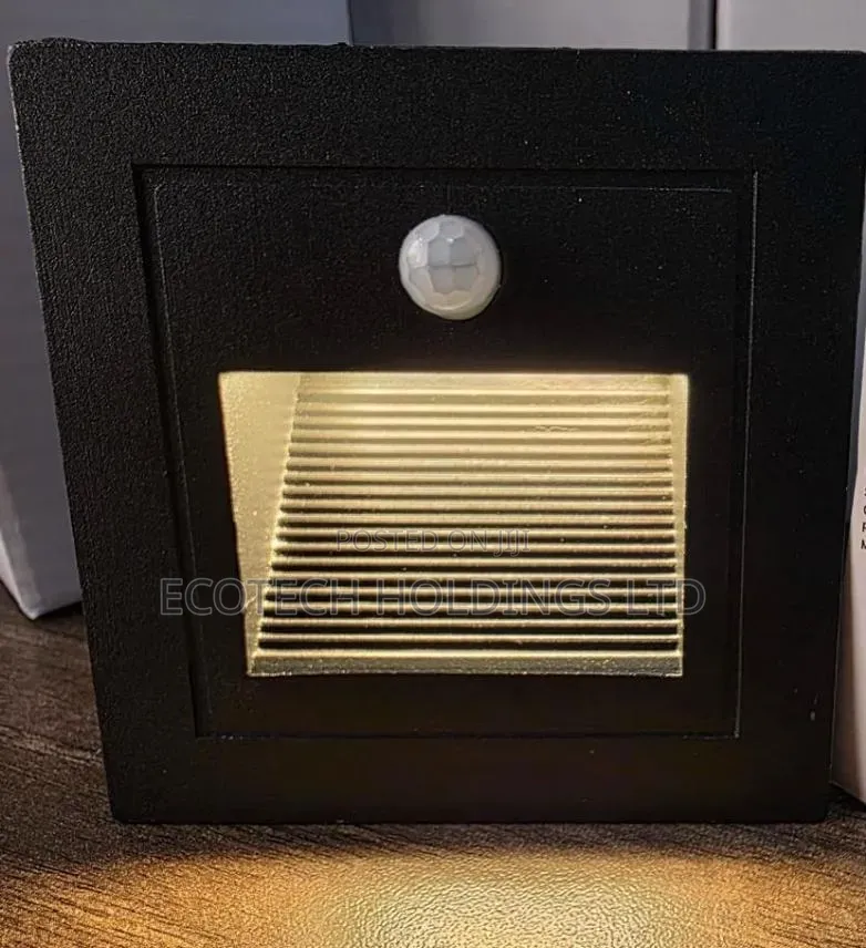 Square Staircase Light With Sensor