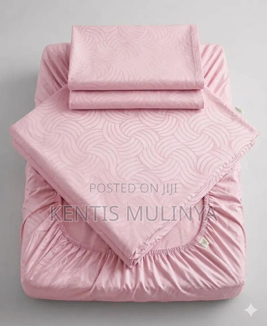 Plain Patterned Fitted Bedsheets