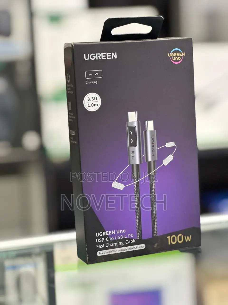 Ugreen Uno Cable USB-C to USB-C 100w
