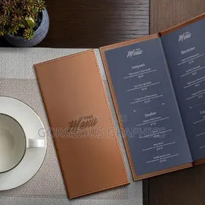 Bills and Menu Holders Branding