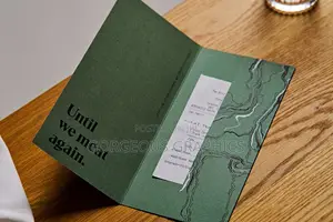 Bills and Menu Holders Branding