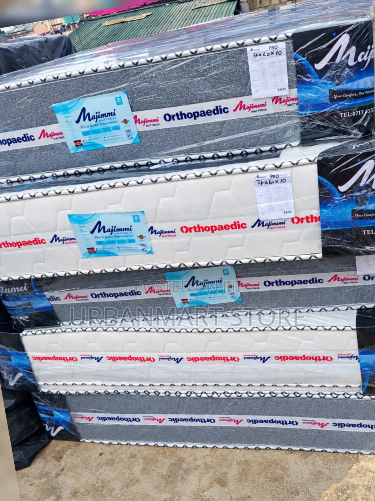 5x6 Orthopedic Mattress for Comfortable Sleep- Pocket Spring