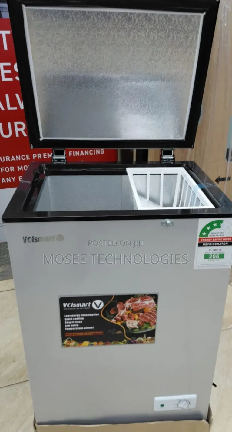 Volsmart 110L Chest Freezer – Compact & Reliable Freezing Solution