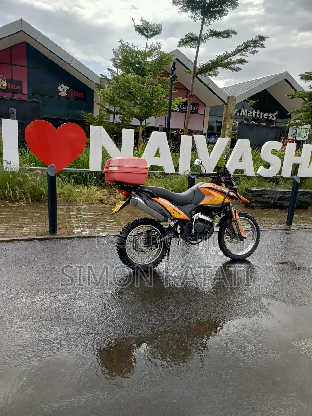 Raleigh 250cc 2019 Orange