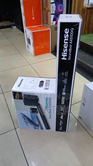 AX5100Q 5.1-Channel 580W Soundbar Box.