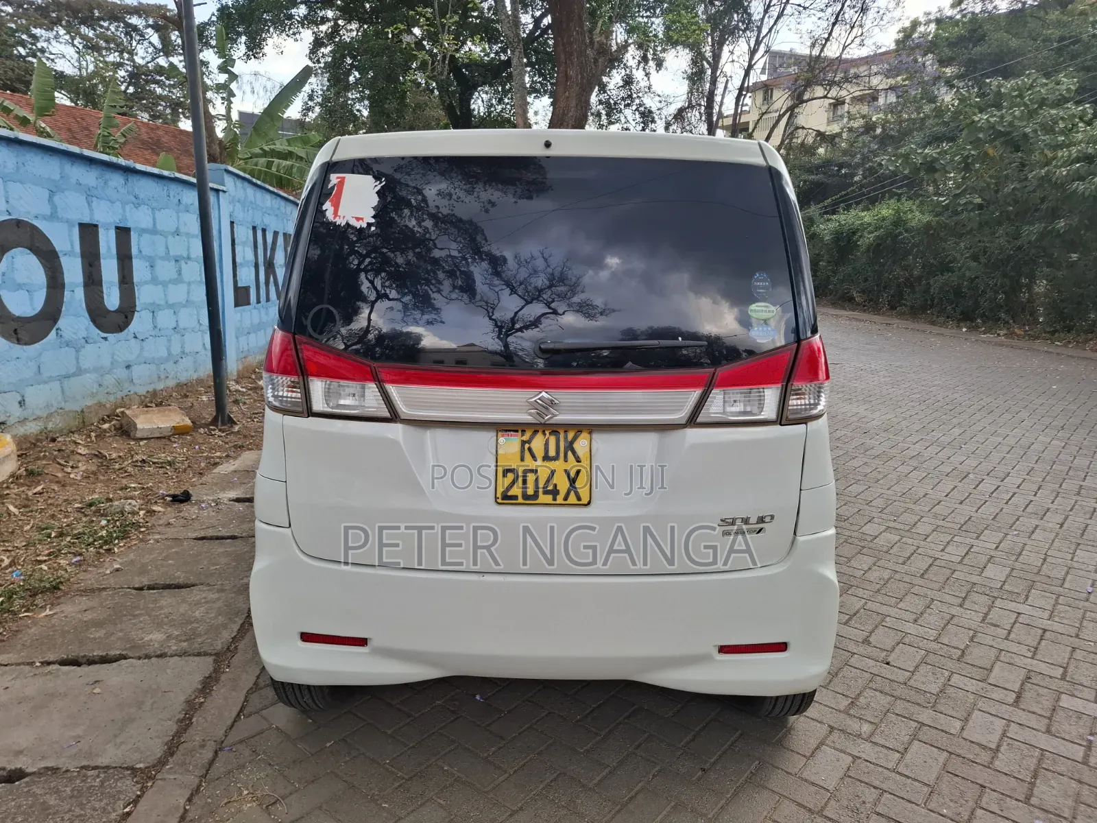 Suzuki Solio X 2015 White