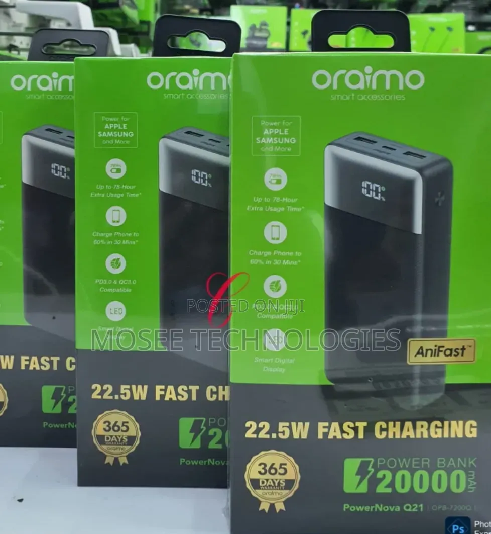Oraimo PowerNova Q21 20,000mAh