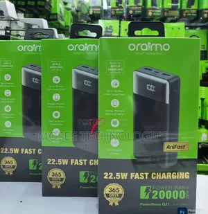 Oraimo PowerNova Q21 OPB-7200Q – 22.5W Fast-Charge Power Bank