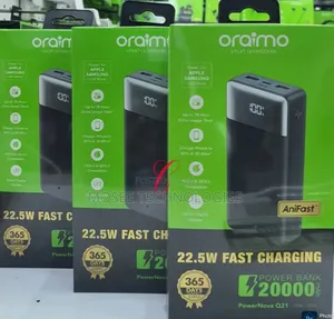 Oraimo PowerNova Q21 – Smart Digital Display Power Bank