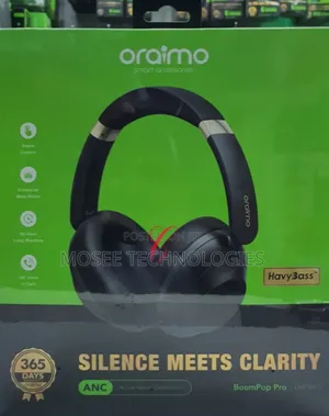 Oraimo BoomPop PRO OHP-917 – 82H ANC Wireless Headphones