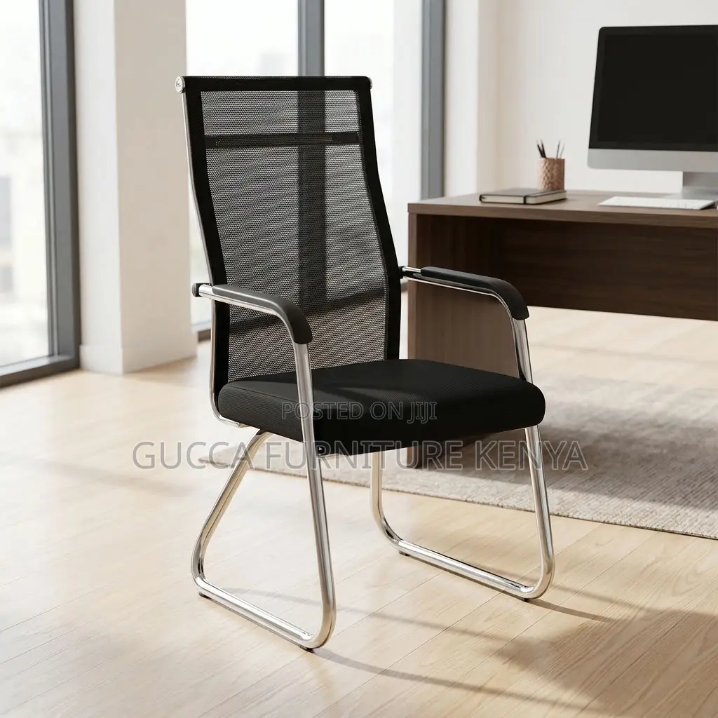 Mesh Medium-Back Study Chair.