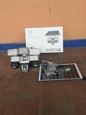 VTS 30 Smart Solar WiFi CCTV Camera With 3 Lenses
