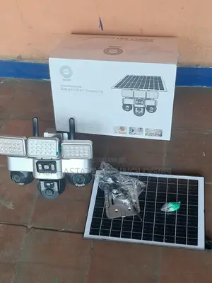 Triple Lens 4G Solar PTZ CCTV Camera With Night Vision