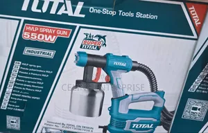 TOTAL 500W Cordless Paint Spray Gun – Powerful and Portable
