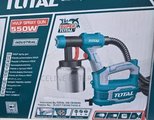 TOTAL Cordless Paint Sprayer 500W – For Walls, Furniture and Fences
