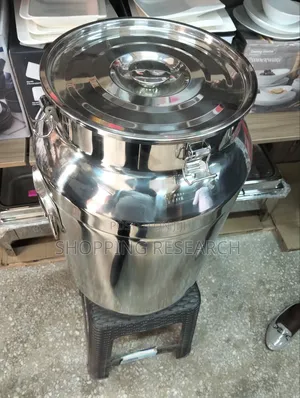 Stainless Steel Milk Cans All Sizes Medium-Gauge