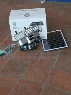 Three Lens 4G Solar Surveillance Camera With Remote Viewing