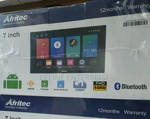 Afritec 7-Inch Android Car Stereo Touchscreen Multimedia Player
