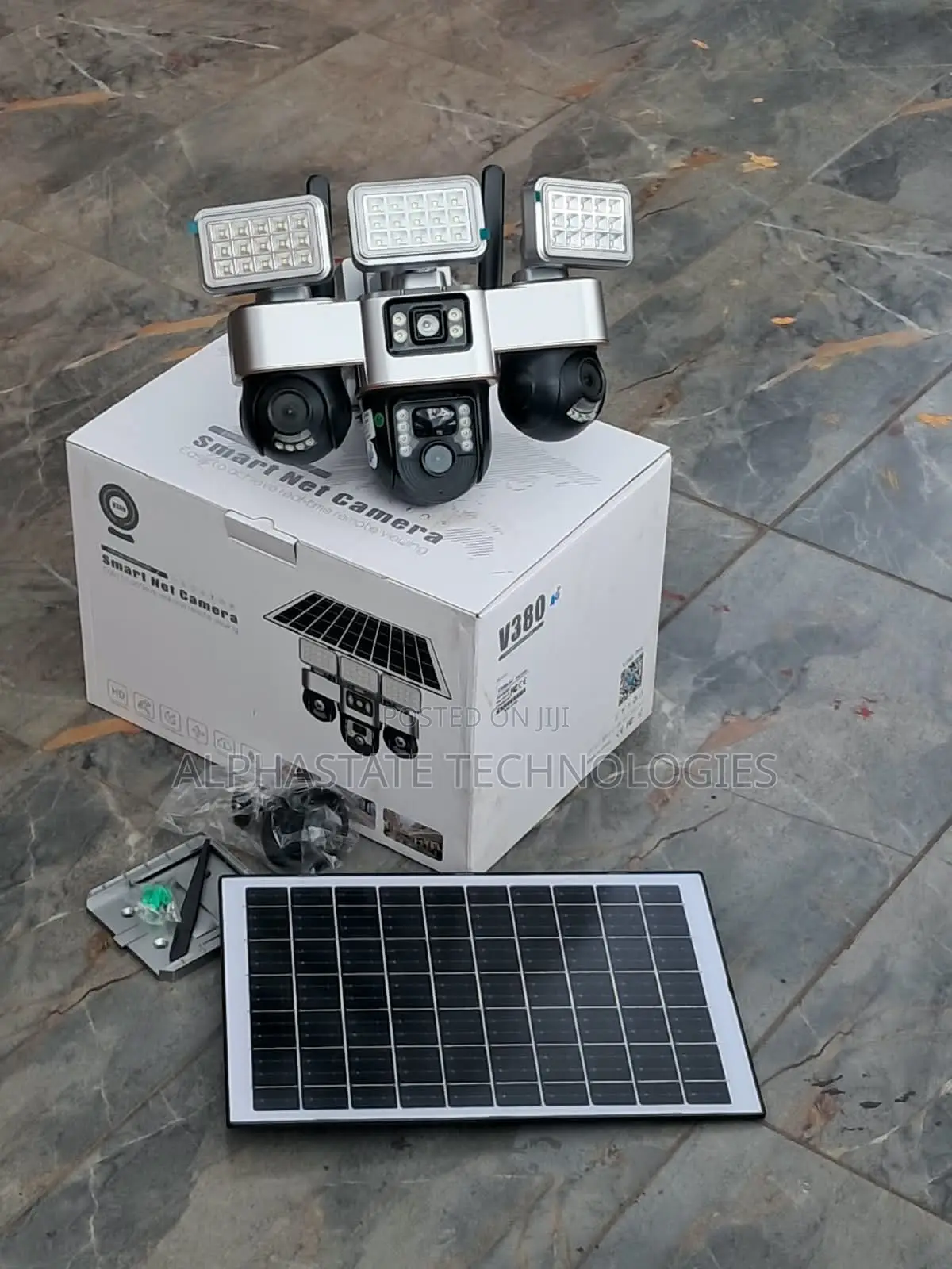 VTS 30 4G Security Camera With Solar Panel and Night Vision