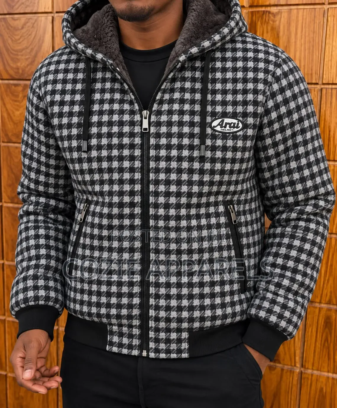 Zip-Up Hooded Jackets