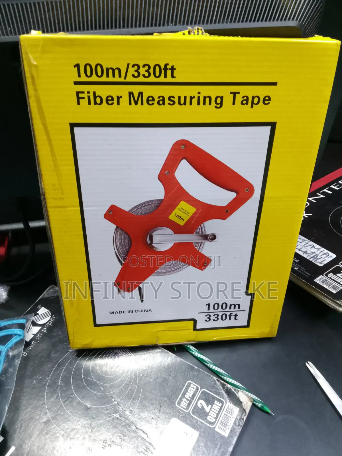 330 Ft Fiber Measuring Tape