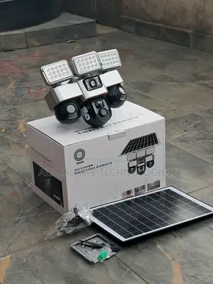 VTS 30 4G Triple Lens Solar CCTV Camera With Floodlights
