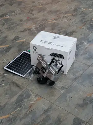 4G Triple Lens Solar CCTV Camera With Powerful LED Lights