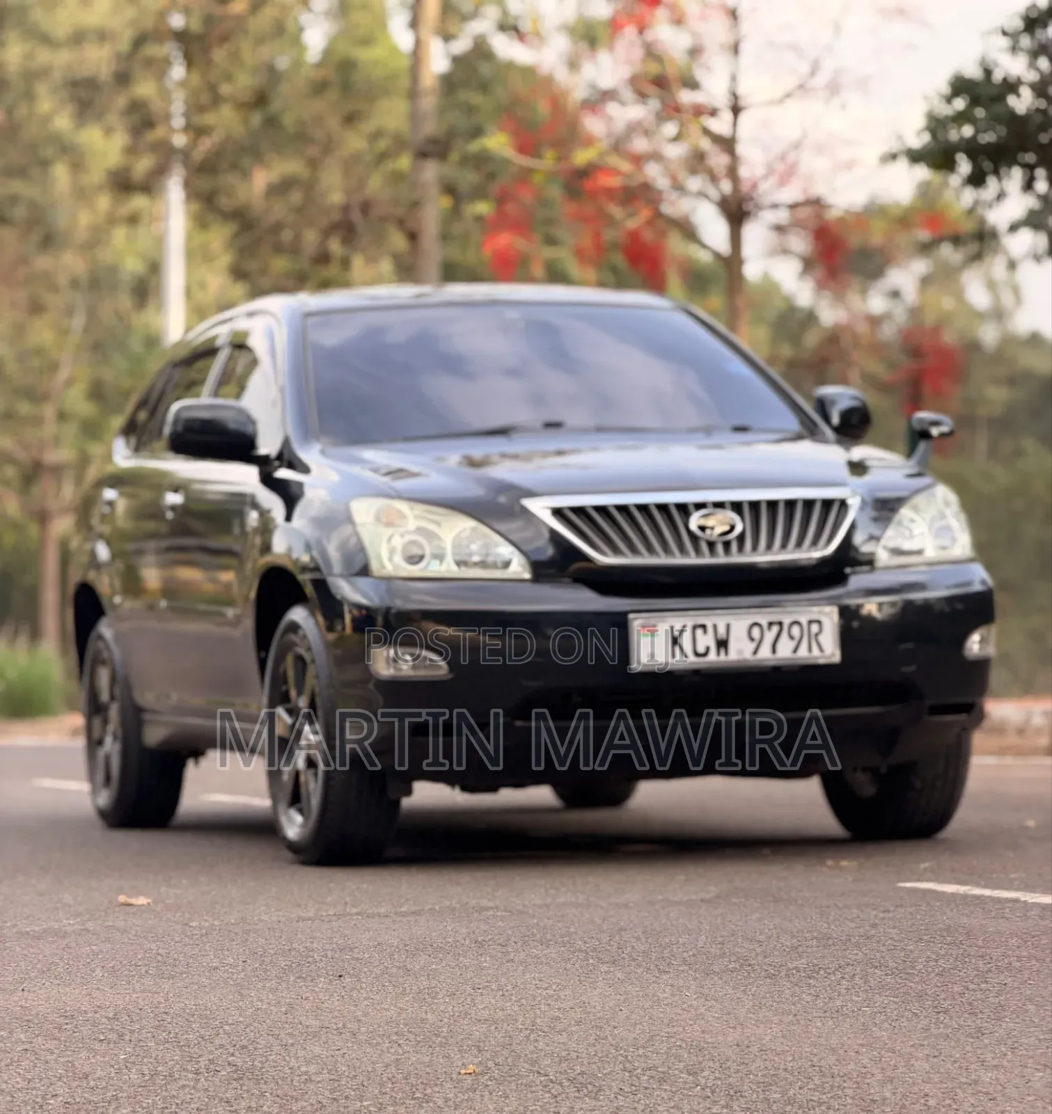 Toyota Harrier 2012 Black