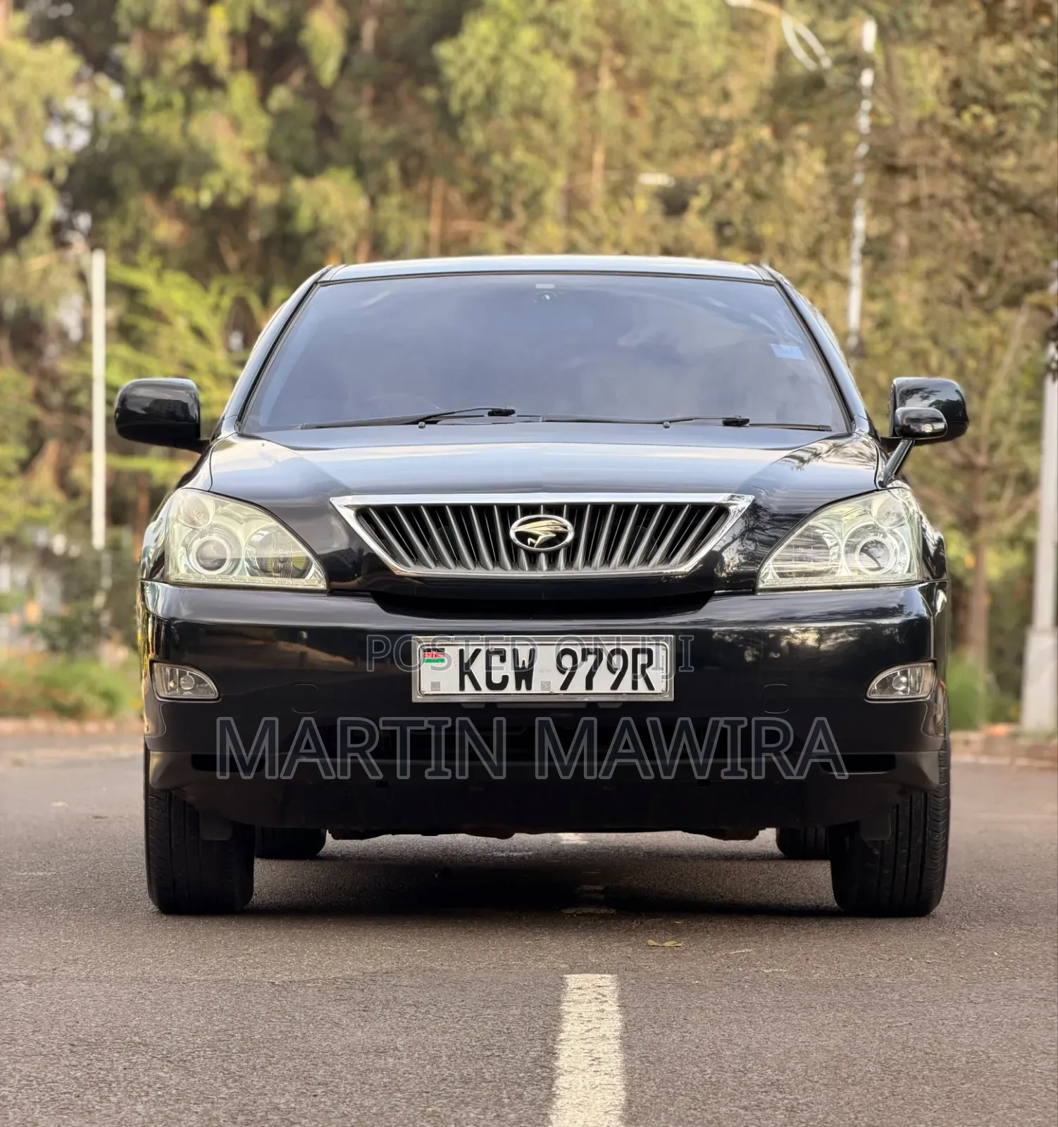 Toyota Harrier 2012 Black