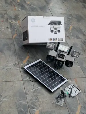 4G SIM Solar CCTV Camera With Triple Lens and Motion Detection