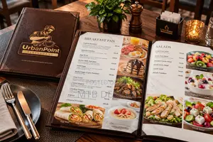 Design & Print of Menu, Catalog & Company Profiles
