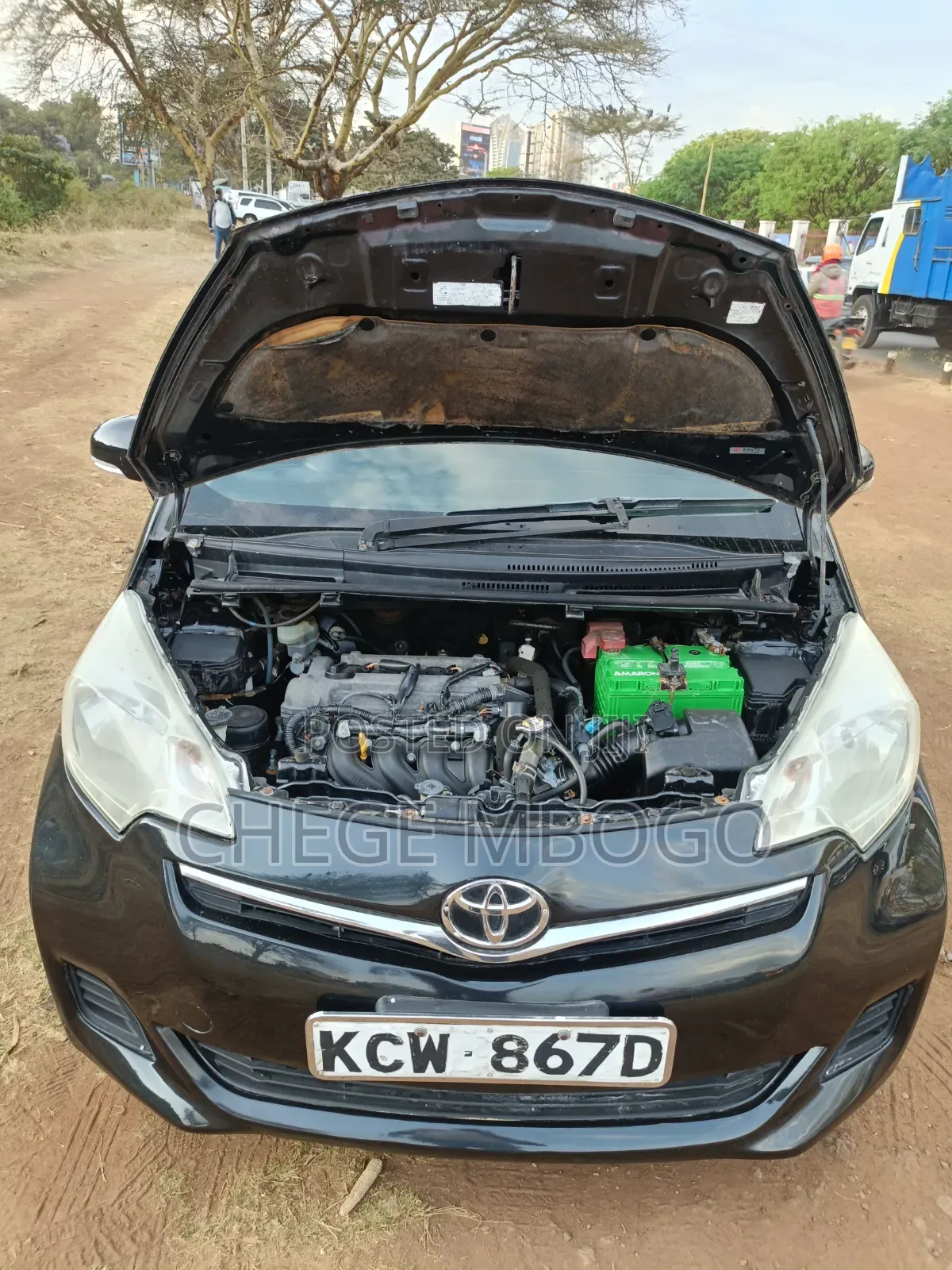 Toyota Ractis 2012 Black