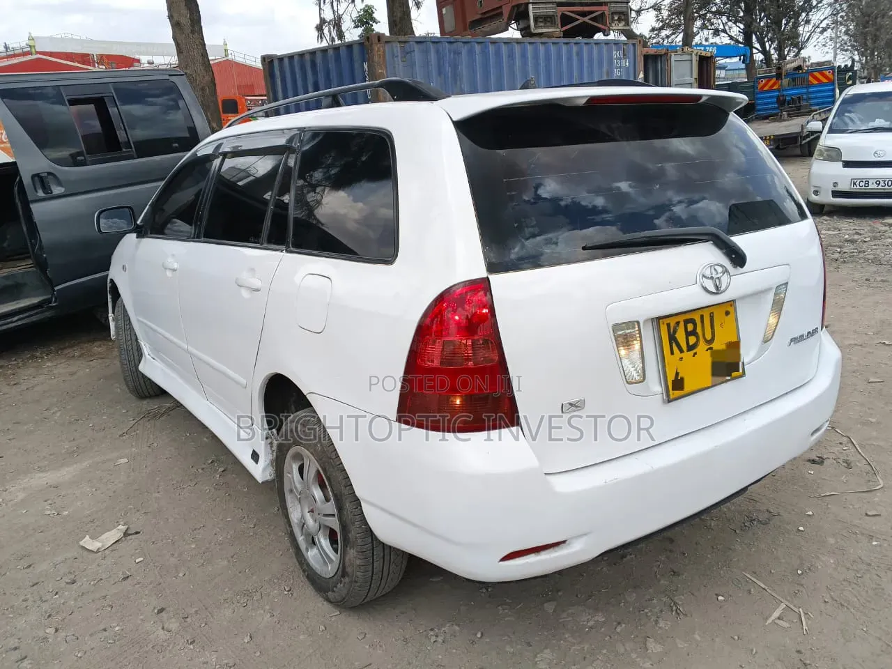 Toyota Corolla Fielder 2008 White