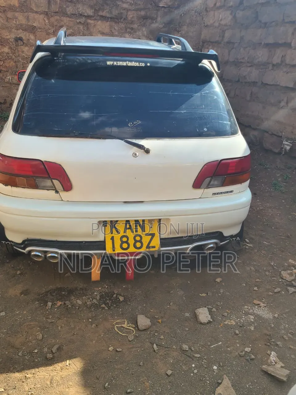 Toyota Starlet 1997 White