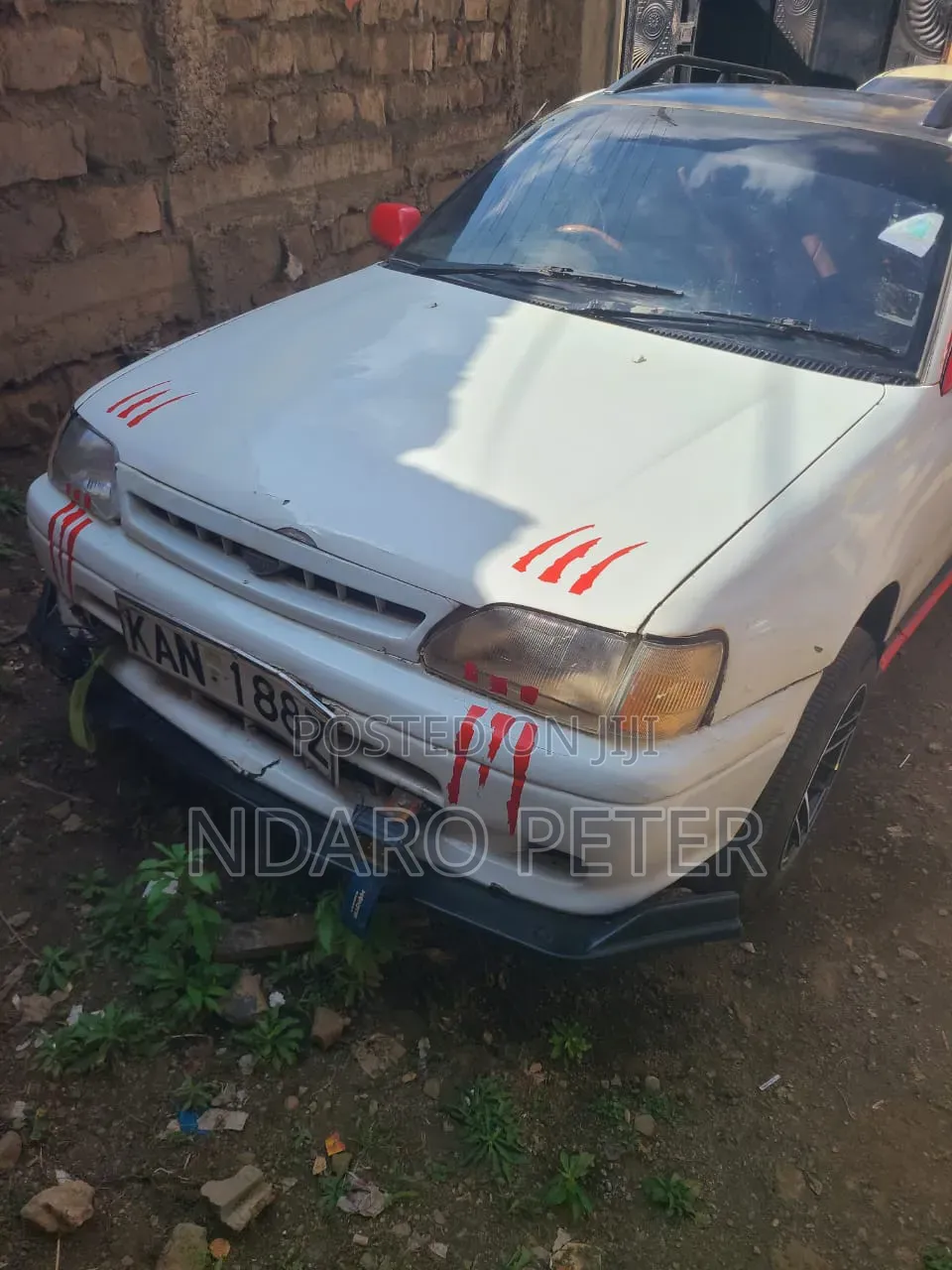 Toyota Starlet 1997 White