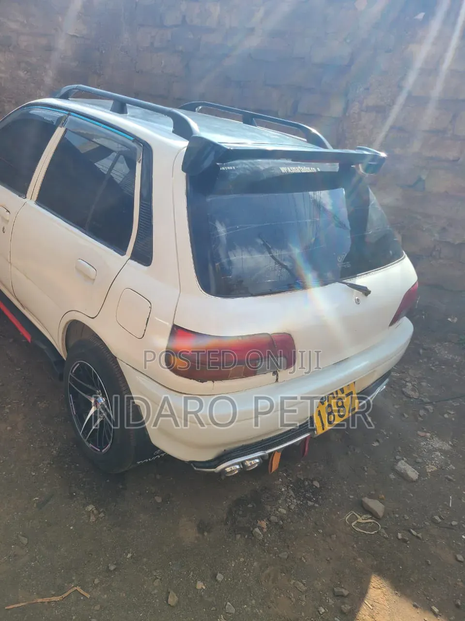 Toyota Starlet 1997 White