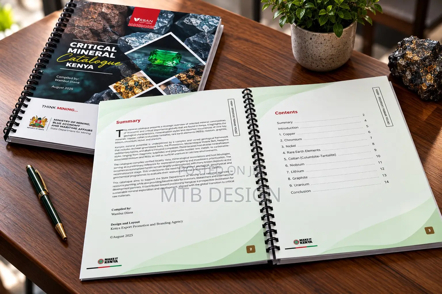 Design & Print of Menu, Catalog & Company Profiles