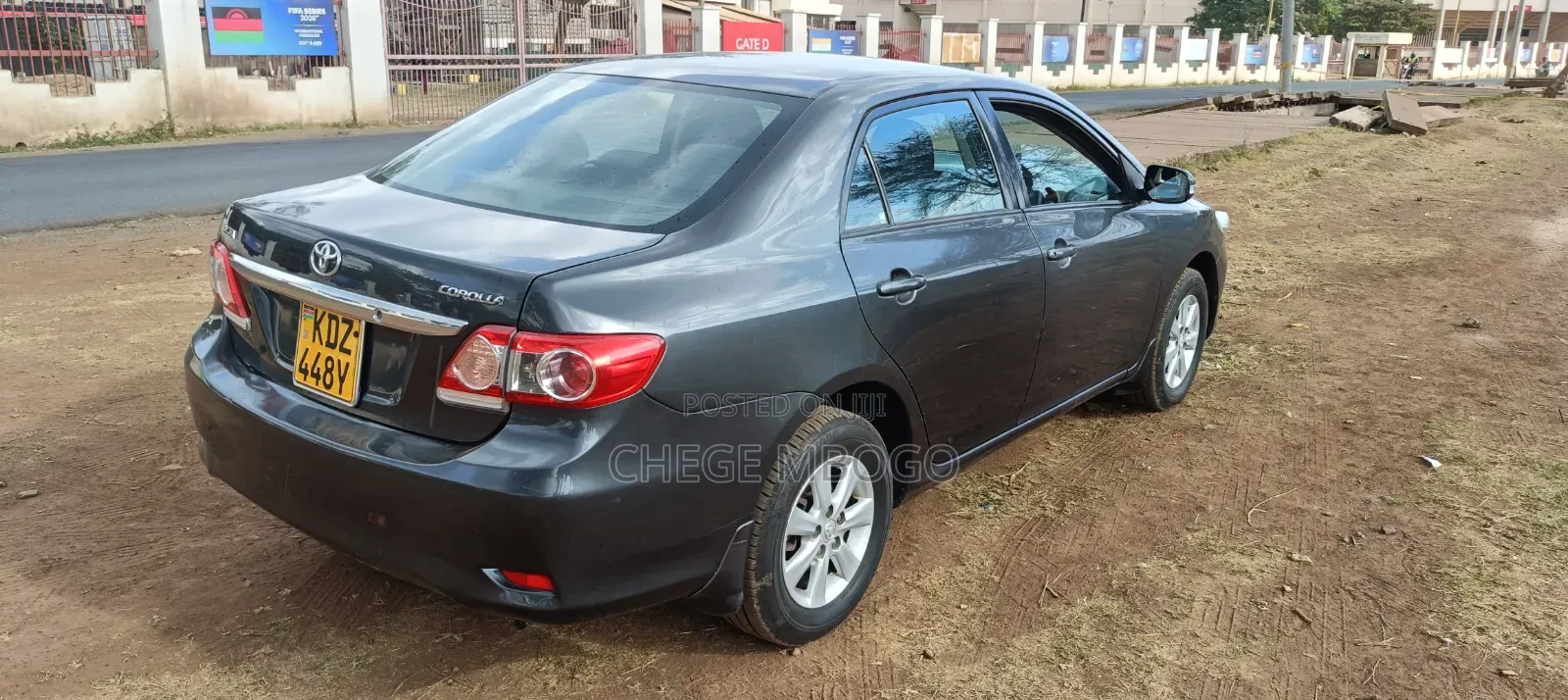 Toyota Corolla 2012 Gray