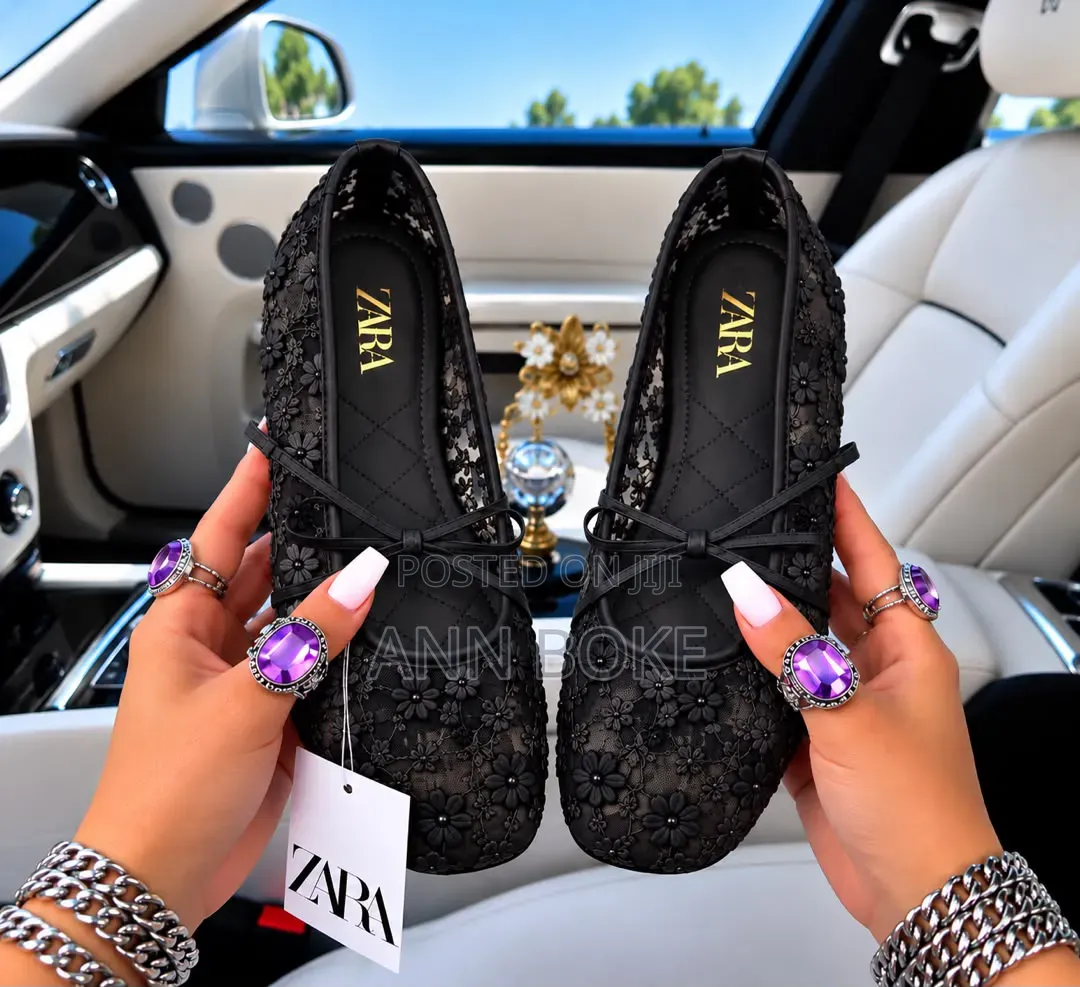 Floral Ballerina Flats 
Size 37___43