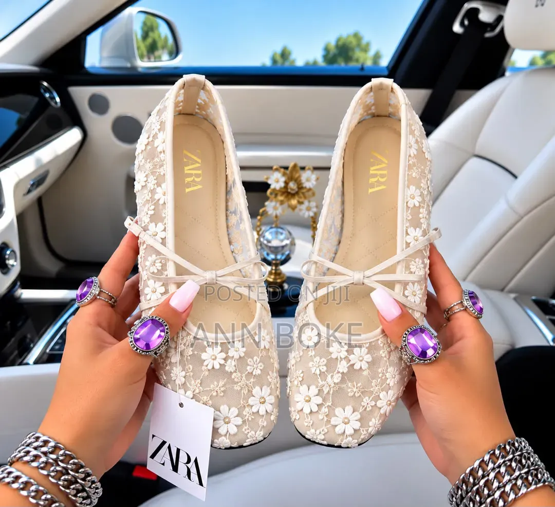 Floral Ballerina Flats 
Size 37___43
