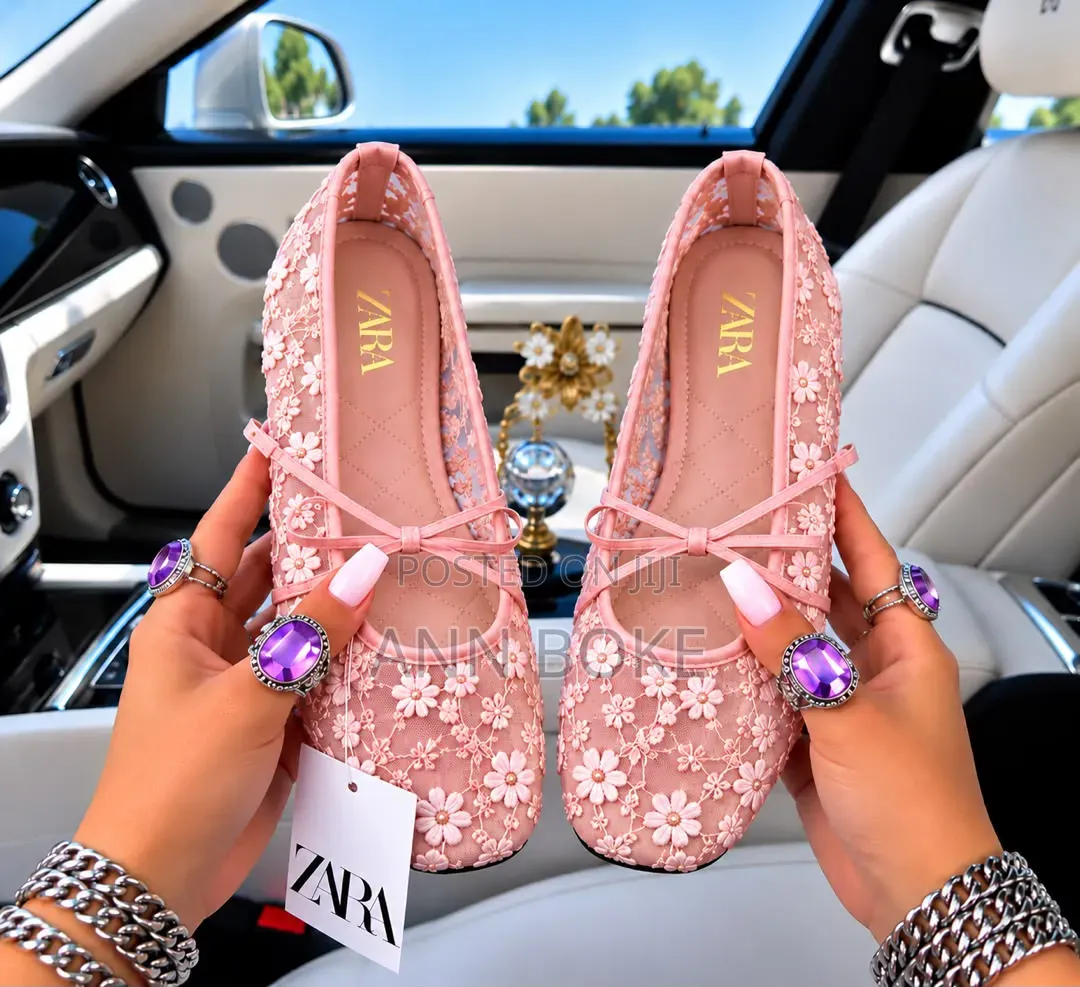 Floral Ballerina Flats 
Size 37___43