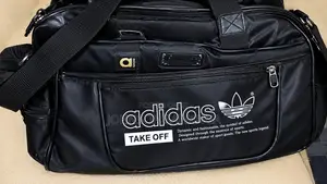 Black Sports & Travel Duffel Bag – Adidas Style