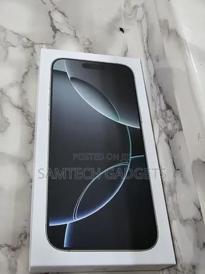 New Apple iPhone 16 Pro Max 256 GB White