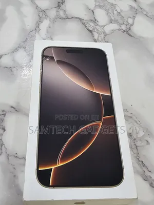 New Apple iPhone 16 Pro Max 256 GB Gold