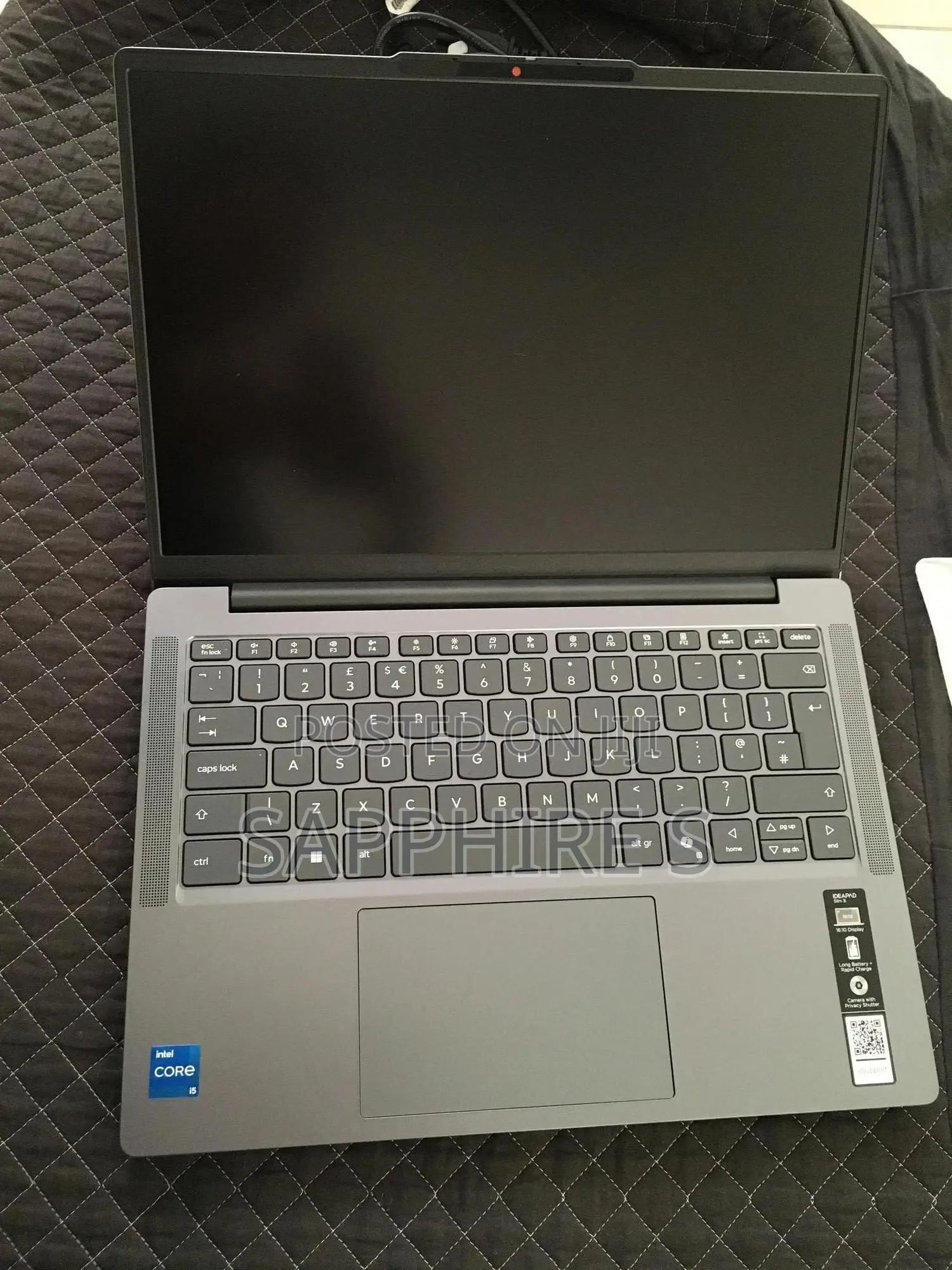 New Laptop Lenovo Ideapad 3 16GB Intel Core i5 SSD 512GB