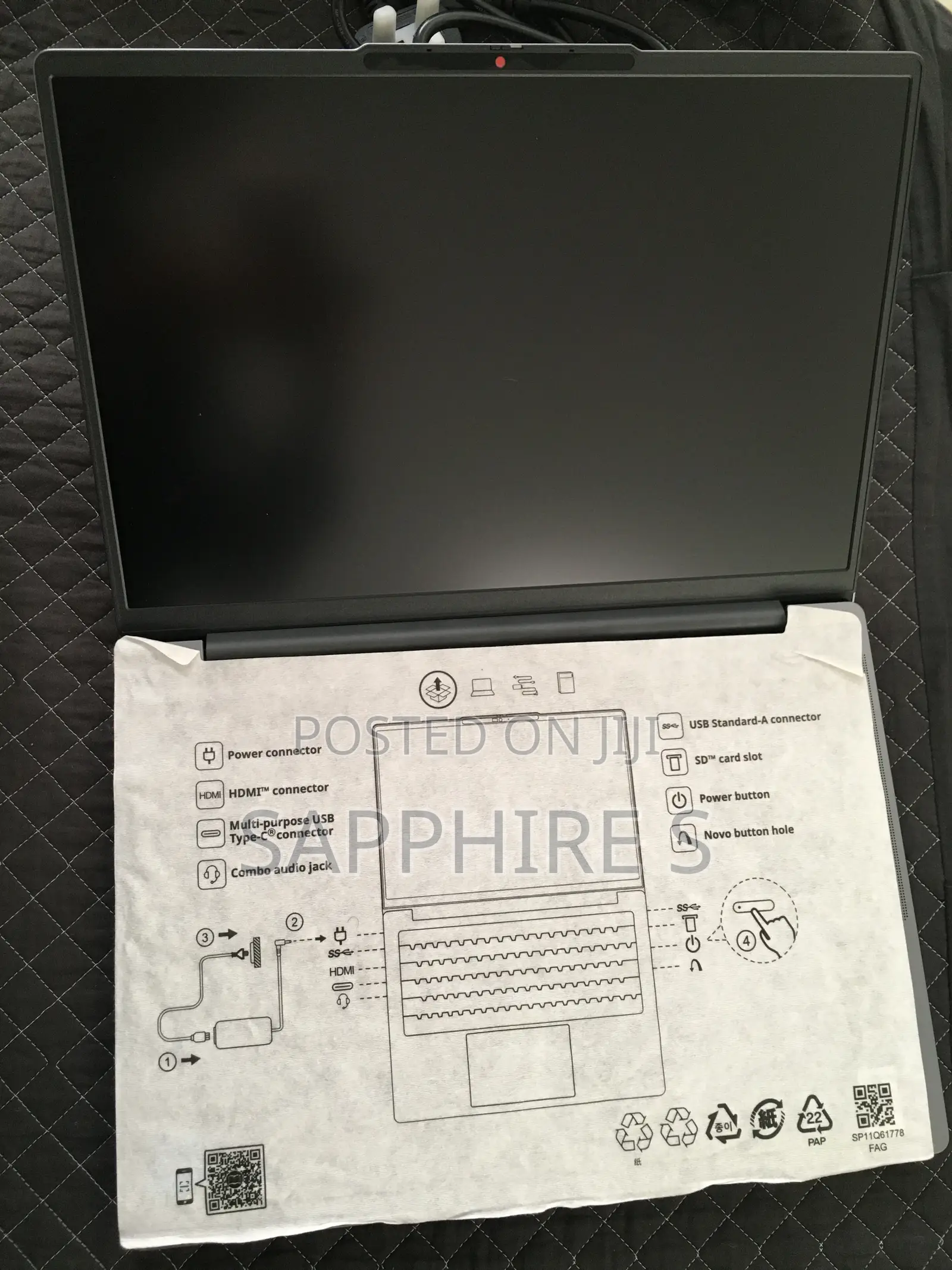 New Laptop Lenovo Ideapad 3 16GB Intel Core i5 SSD 512GB