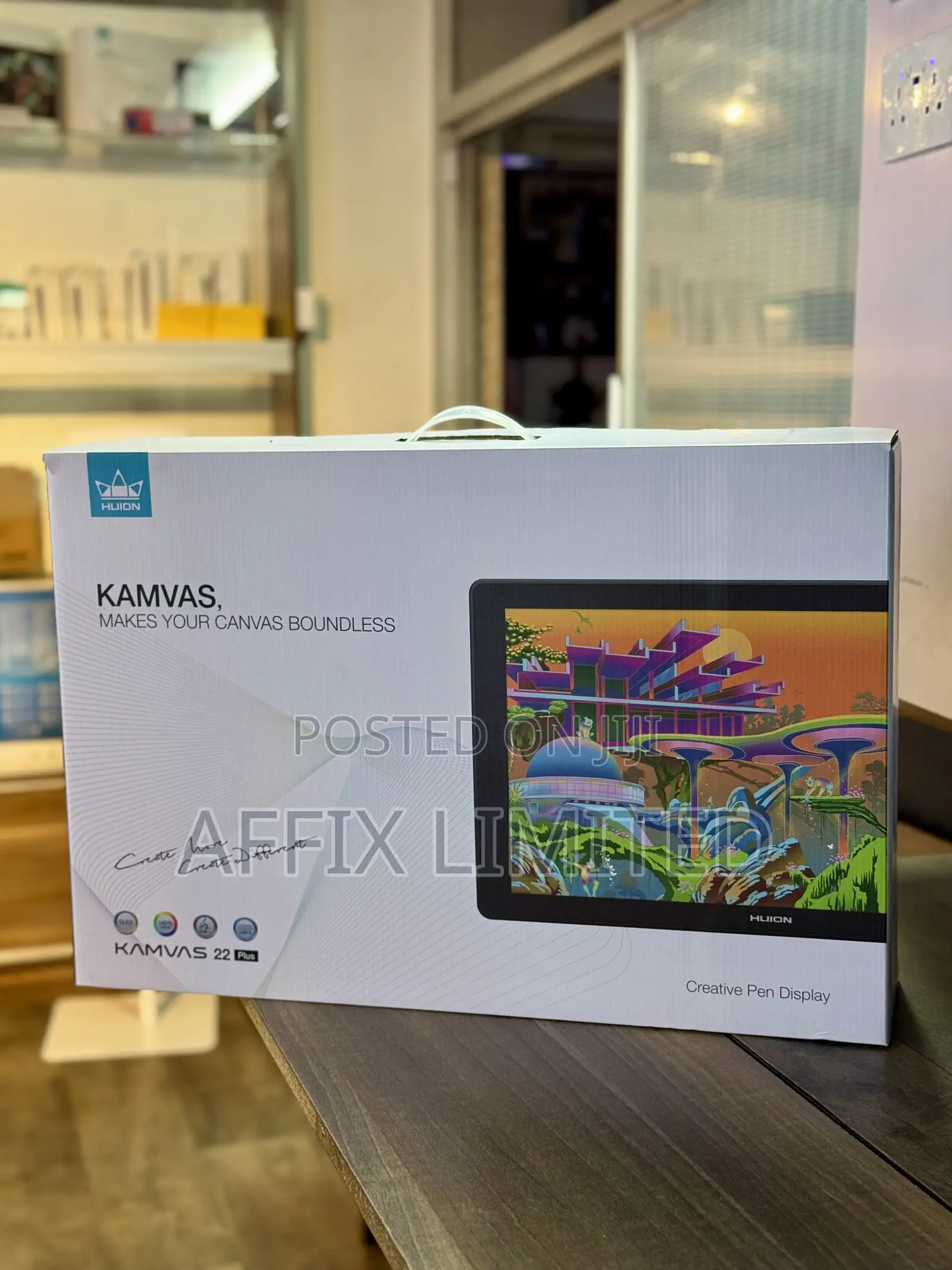 Huion Kamvas 22 Plus Drawing Tablet
