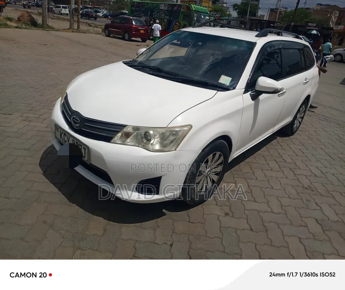 Toyota Corolla Fielder 2012 White