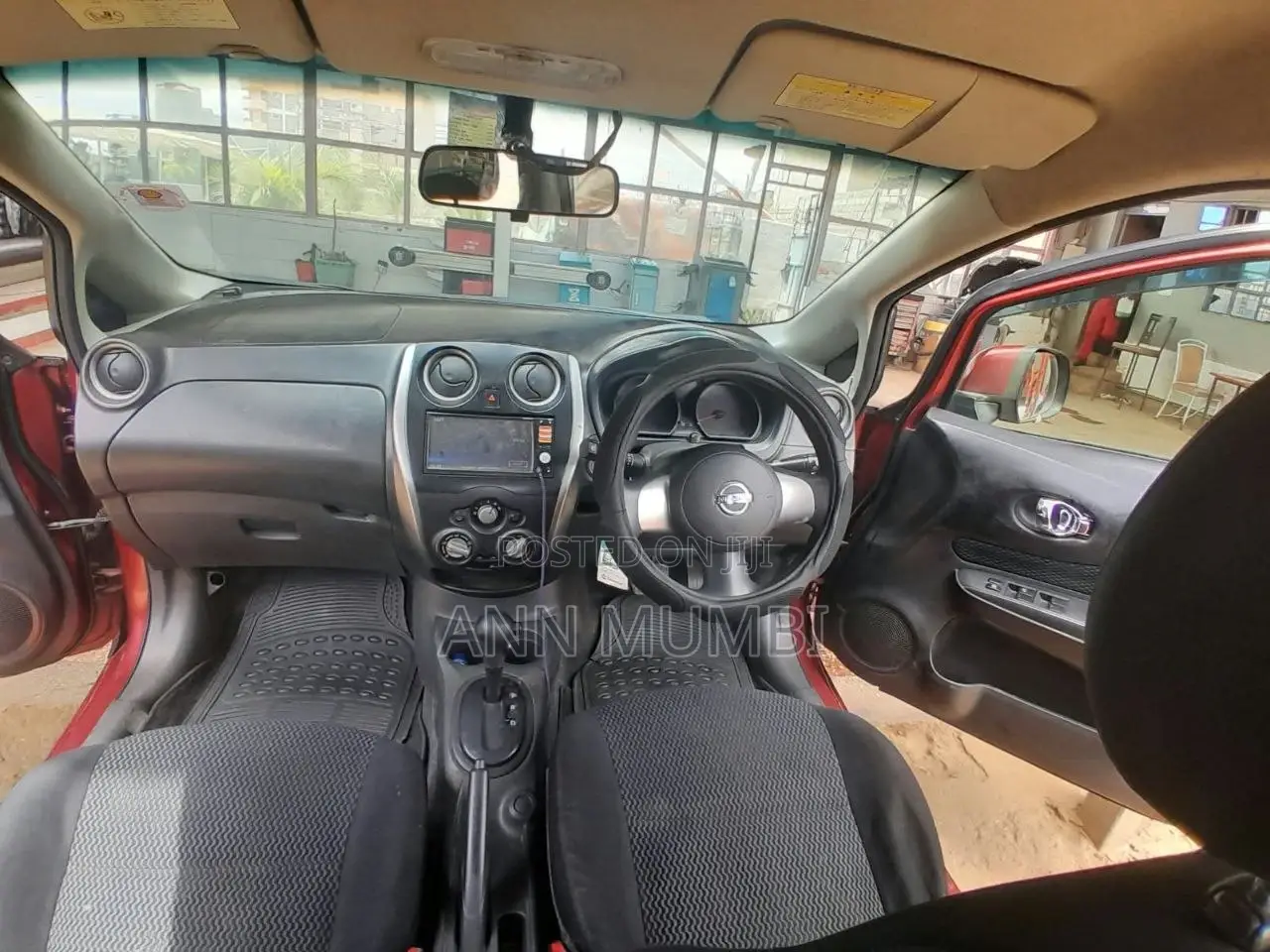 Nissan Note 2012 Red