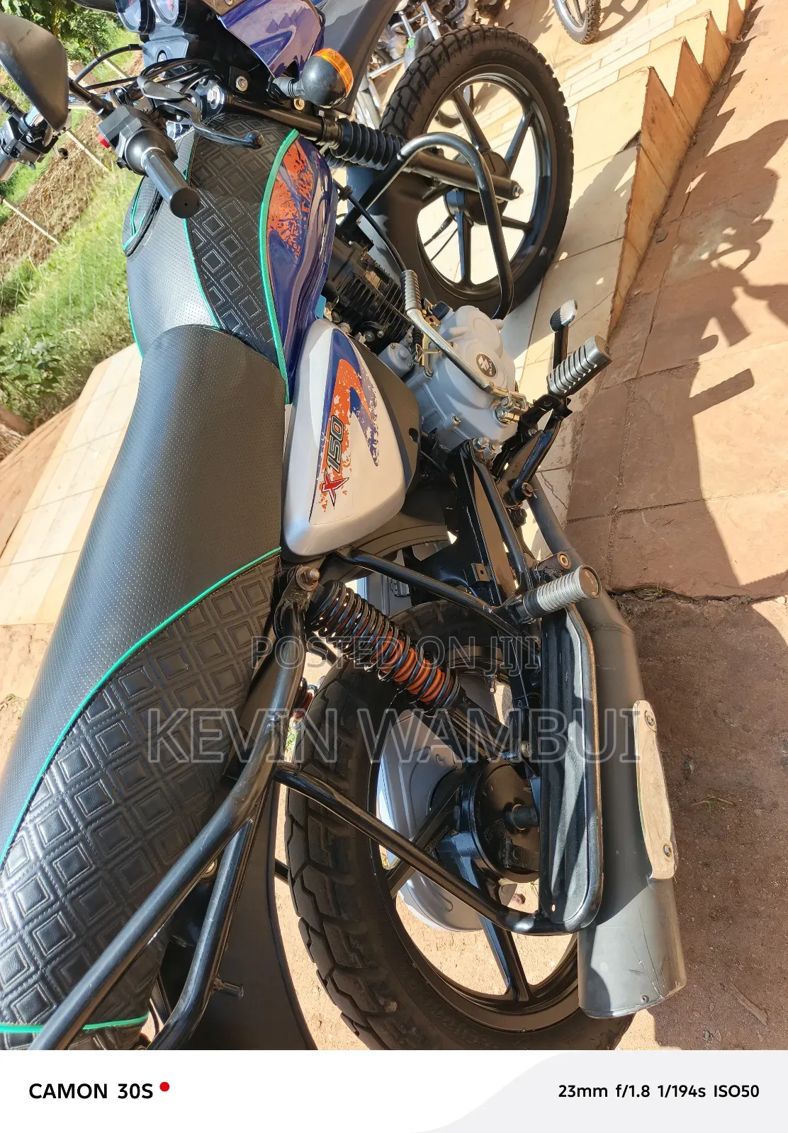 Motorcycle 2022 Blue